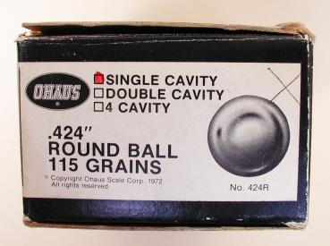 Preview: .424 / 10.77mm Ohaus Einzelkokille aus Stahl  (alter Preis 146,00 €)